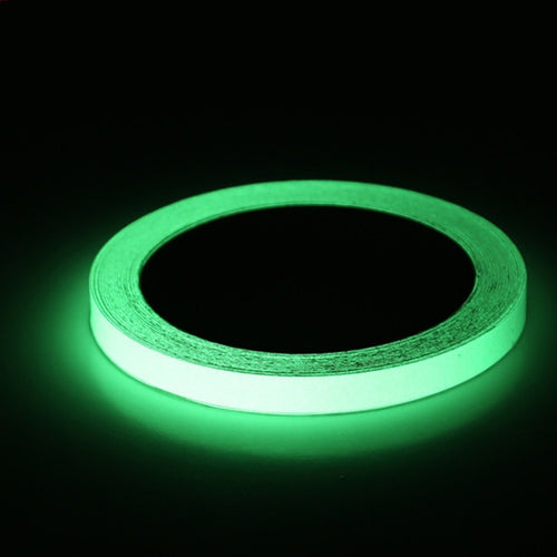 Reflective Glow Tape Self-adhesive Sticker Removable Luminous Tape Fluorescent Glowing Dark Striking Warning Tape